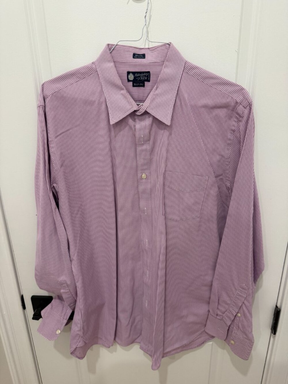 XL Pink J. Crew Long-Sleeve Button Down